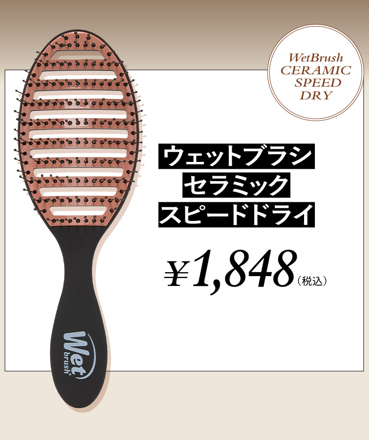 ウェットブラシ セラミックスピードドライ